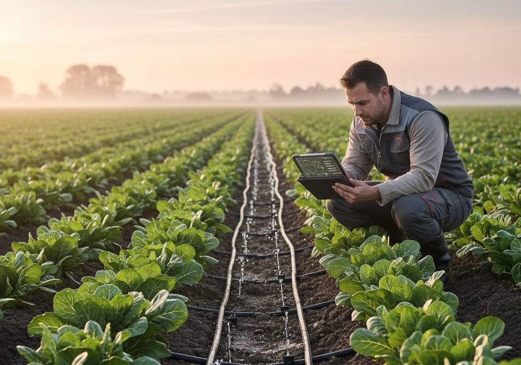 reducir hasta un 50% el consumo de agua en el riego